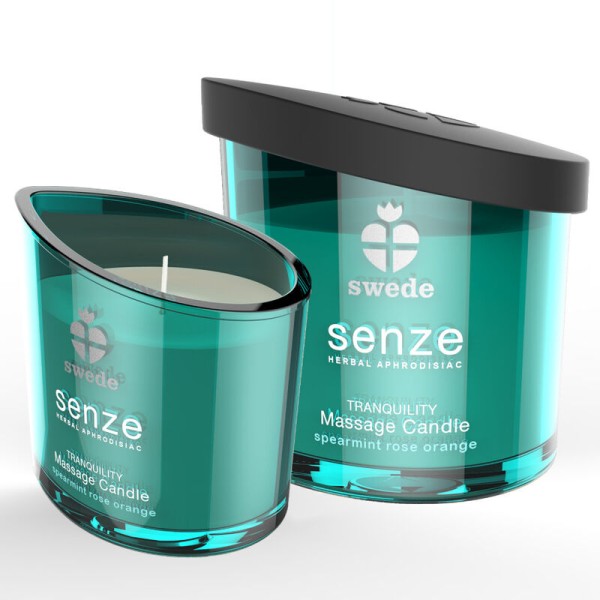 Swede - Bougie DE Massage Sweede Senze Tranquility Menthe Vert...