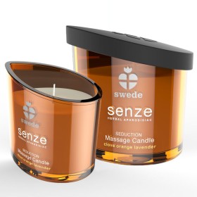 Swede - Bougie DE Massage Séduction Senze - Girofle, Orange, L...