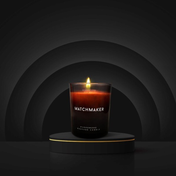 EYE OF Love - Matchmaker Bougie DE Massage Diamant Noir Lattir...