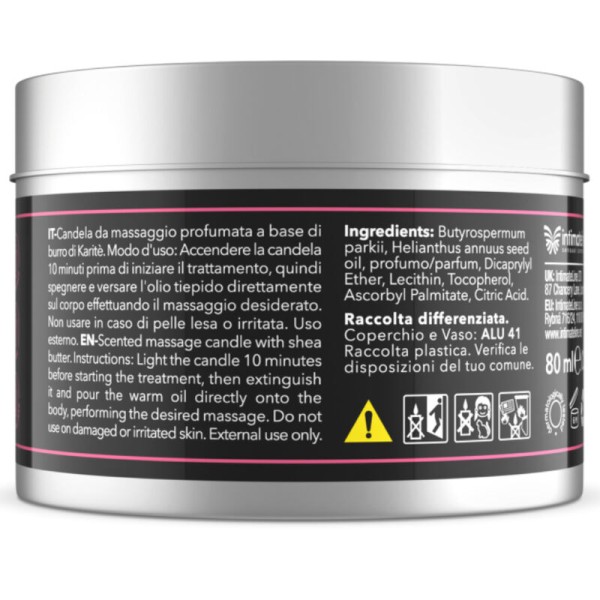 Intimateline Luxuria - Bougie DE Massage AU Raisin