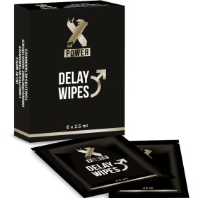 X Power - Delay Wipes 6 Unidades – Retardante