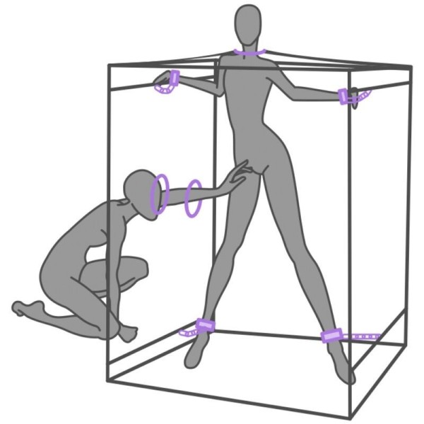 SECRET DOME - KINK CLUB CABINE SCANDALE PURPLE SECRET DOME