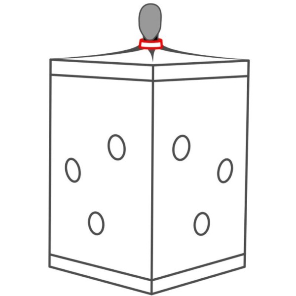 SECRET DOME - KINK CLUB CABIN SCANDALE NOIR ET ROUGE SECRET DOME