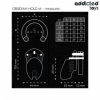 ADDICTED TOYS LOCKED - CAGE À PÉNIS OBSIDIAN HOLD TAILLE M ADDICTED TOYS LOCKED