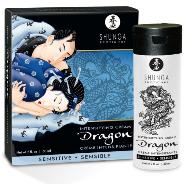 Shunga - Crema Dragón Sensible Para Parejas