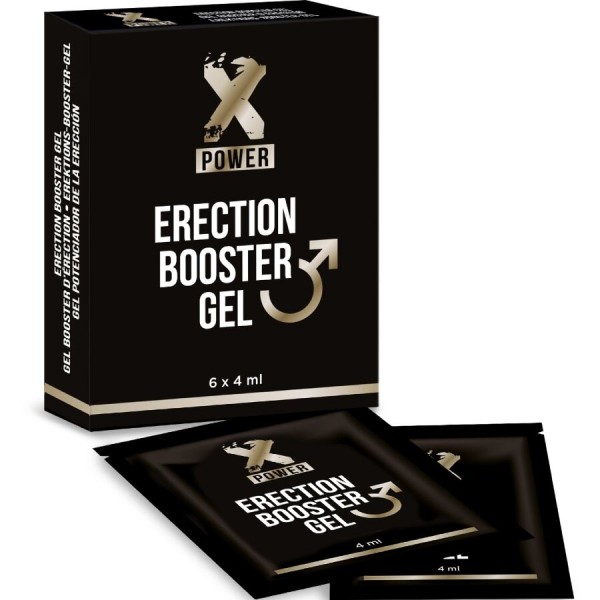 Xpower - GEL potenciador de la erección 6 X 4 ML