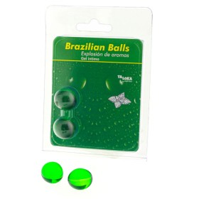 Taloka - 2 Bolas de GEL Íntimas Brasileñas Menta