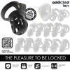 ADDICTED TOYS LOCKED - JAULA PARA EL PENE SILENCIOSA 7,5 CM ADDIC