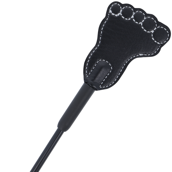 DARKNESS - CROP FÉTICHE ET FOUET NOIR DARKNESS SENSATIONS