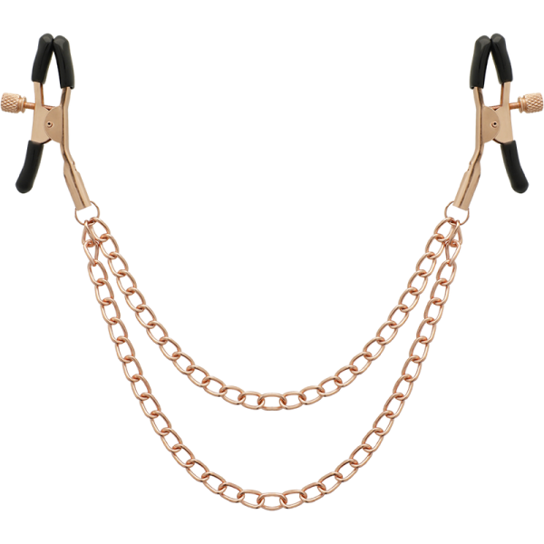 BEGME - BLACK EDITION PREMIUM PINCES À TÉTONS AVEC CHAÎNE BEGME BLACK EDITION