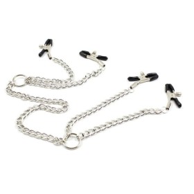 OHMAMA FETISH - 4 Pinzas para Pezones CON CADENAS OHMAMA FETISH