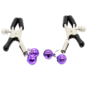 OHMAMA FETISH - Pinces à tétons AVEC CLOCHE LILAS OHMAMA FETISH