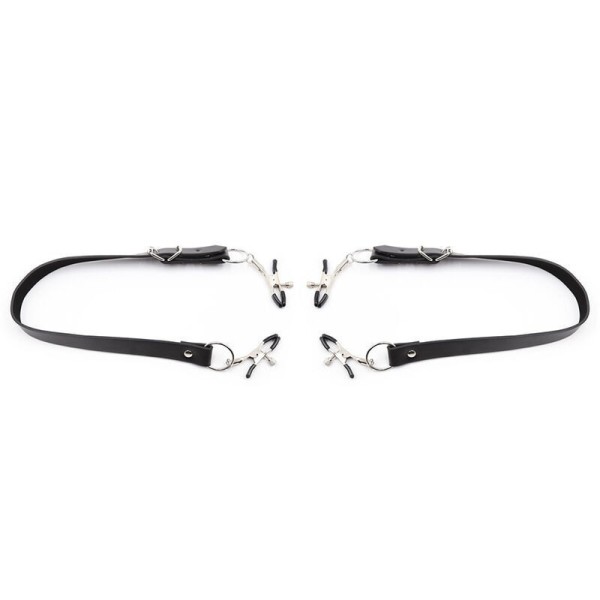 OHMAMA FETISH - PINCES CLITORIS AVEC SANGLES DE JAMBES OHMAMA FETISH