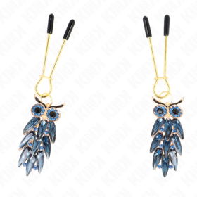 KINK - PINCES À TÉLÉTON PENDENTIF CHOUETTE 6 CM KINK NIPPLE GRIP