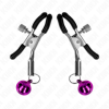 KINK - PINZA PARA PEZONES CON CAMPANA PÚRPURA ÚNICA AGARRE PARA P