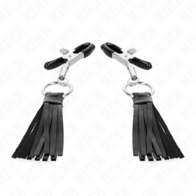 KINK - CLIPS PARA TELEMON CON BORLA DE CUERO 6 CM AGARRE PARA PEZ