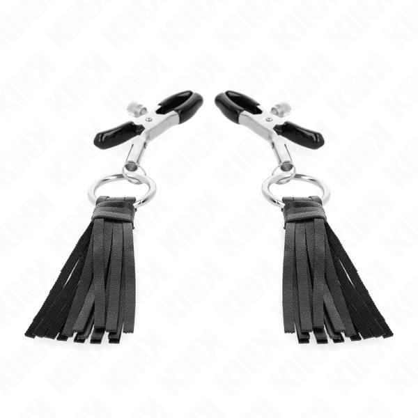 KINK - CLIPS PARA TELEMON CON BORLA DE CUERO 6 CM AGARRE PARA PEZ
