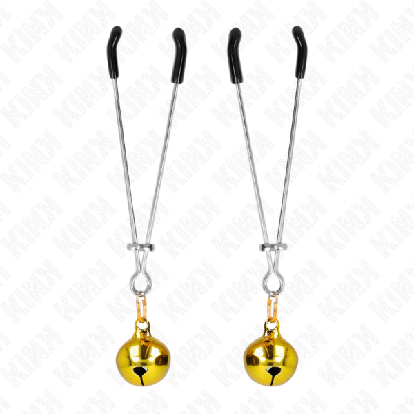 KINK - PINCES À TÉLÉPHONE MINCE CLOCHE OR 7 CM KINK NIPPLE GRIP