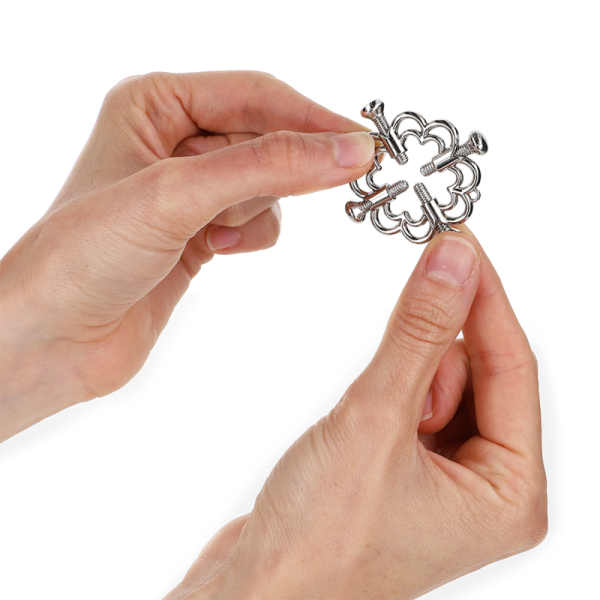 KINK - KINK PINZAS PARA PEZONES DE FLOR DE METAL