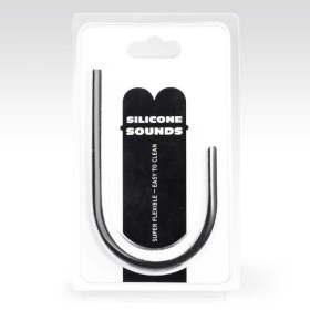 ALL BLACK - SONDE URÉTRALE EN SILICONE 10 MM ALL BLACK