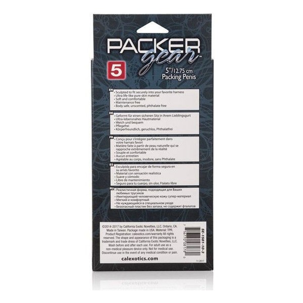 CALEXOTICS - EMBALLAGE PÉNIS MARRON 14.5 CM CALEXOTICS