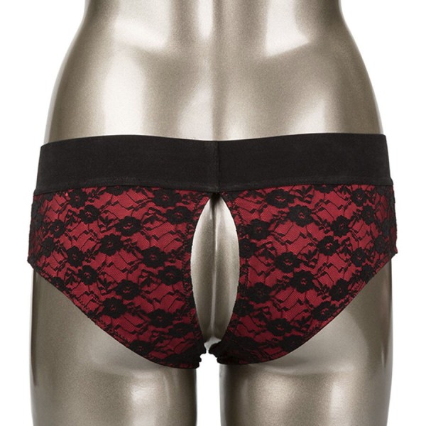 CALEXOTICS - SCANDAL ENSEMBLE CULOTTE SANS ENTREJAMBE AVEC GODE TAILLE S/M CALEXOTICS