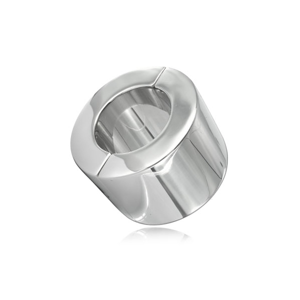 METAL DURO - ANEL DE TESTÍCULO DE AÇO INOXIDÁVEL 40MM METAL DURO