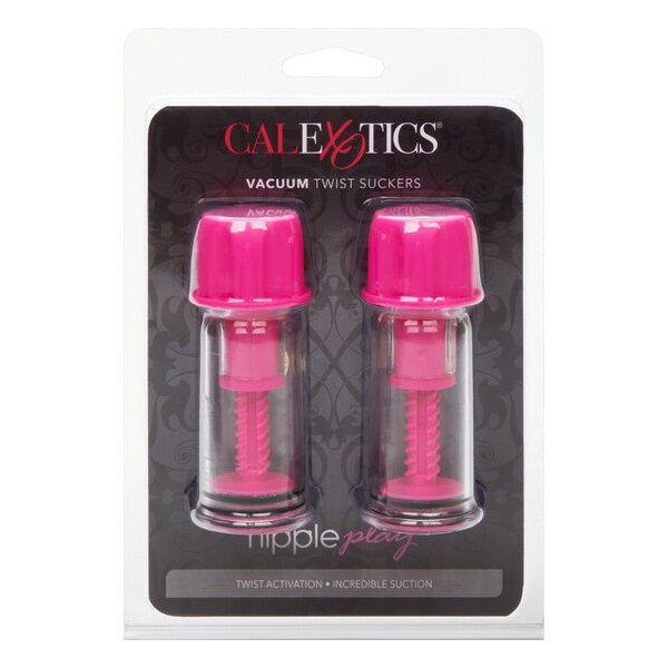 CALEXOTICS - VAGUE STIMULANTE POUR TÉTONS ROSE À TORSION SOUS VIDE CALEXOTICS