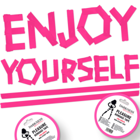 DARKNESS - FITA BONDAGE NON-PEGAJOSA ROSA 15 M DARKNESS BONDAGE