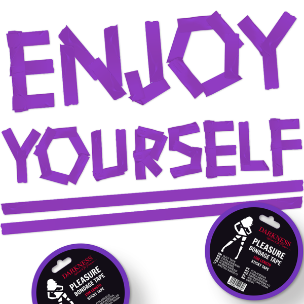 DARKNESS - FITA ADESIVA LILAC BONDAGE 15M DARKNESS BONDAGE