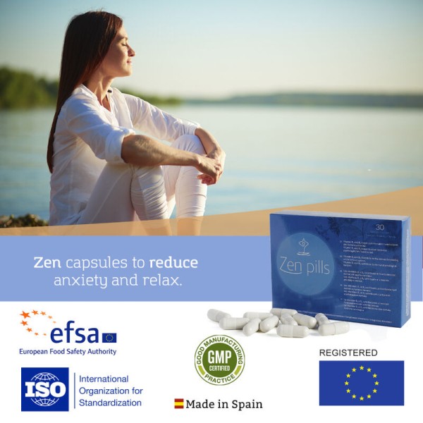 500 Cosméticos - Cápsulas ZEN Pills Para Reducir La Ansiedad