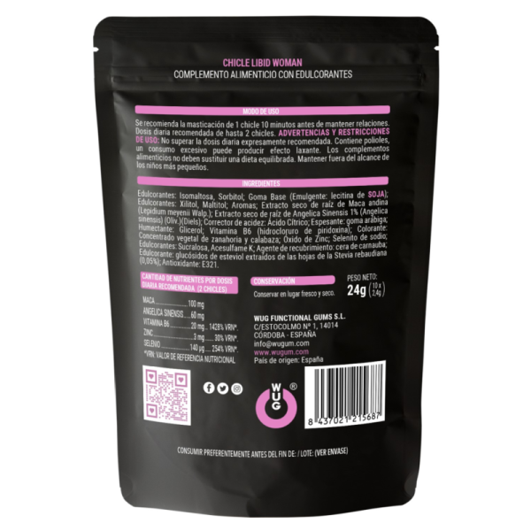 WUG SEX Sense - Libid Women Enhancer 10 Units