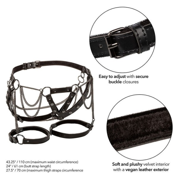 CALEXOTICS - EUPHORIA HARNAIS DE CUISSE MULTICHAÎNES PREMIUM CALEXOTICS