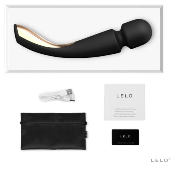 LELO - SMART WAND 2 PRETO LELO - Massagistas