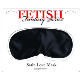 FETISH FANTASY SERIES - MASCARILLA LOVE DE SATÉN NEGRA FETISH FAN