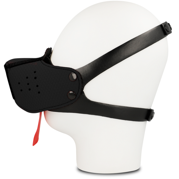 BOZAL PARA PERRO OHMAMA FETISH - NEGRO BOZAL OHMAMA FETISH - SM