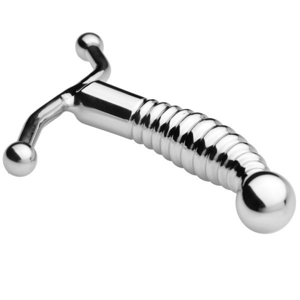METAL HARD - MASSEUR PROSTATIQUE EN ACIER METAL HARD