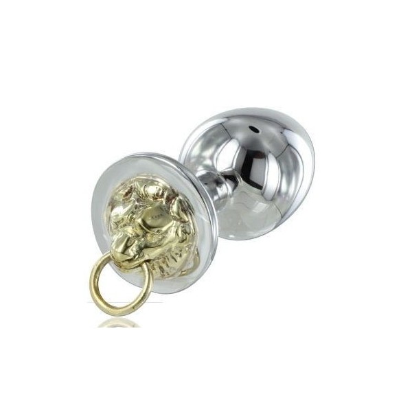 METAL HARD - PLUG ANAL TIGRE EN ACIER METAL HARD - Bouchons anaux