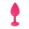 G-VIBE - FUNTOYS GPLUG VIBRATEUR ANAL RECHARGEABLE PETIT ROSE NÉON 3CM G-VIBE