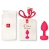 G-VIBE - FUNTOYS GPLUG VIBRATEUR ANAL RECHARGEABLE PETIT ROSE NÉON 3CM G-VIBE