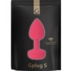 G-VIBE - FUNTOYS GPLUG VIBRATEUR ANAL RECHARGEABLE PETIT ROSE NÉON 3CM G-VIBE