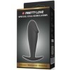 PRETTY LOVE - PLUG ANAL CON FORMA DE PENE DE SILICONA NEGRO PRETT