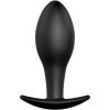 PRETTY LOVE - PLUG ANAL ANCRE EN SILICONE 8.5 CM NOIR PRETTY LOVE BOTTOM