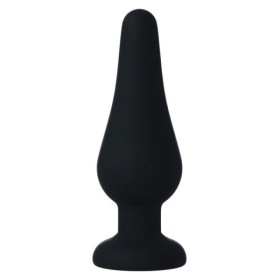 INTENSE - PLUG ANAL PIPO M SILICONE NOIR 11 CM INTENSE ANAL TOYS
