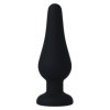 INTENSE - PIPO M PLUG ANAL SILICONA NEGRO 11 CM JUGUETES ANALES I
