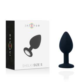 INTENSE - PLUG ANAL SHELKI S NOIR INTENSE ANAL TOYS - Bouchons anaux
