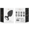 INTENSE - PLUG ANAL SHELKI L NEGRO INTENSE ANAL TOYS - Plugs anal