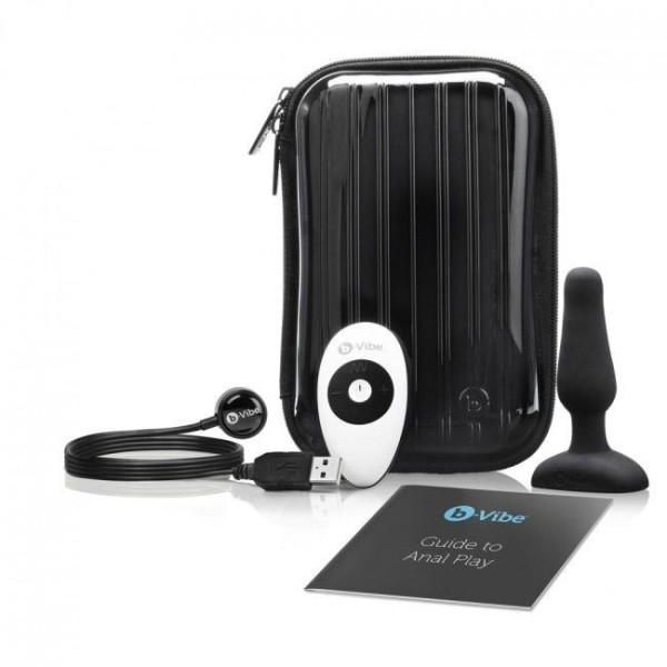 B-VIBE - NOVICE TÉLÉCOMMANDE PLUG ANAL NOIR B-VIBE - Télécommande