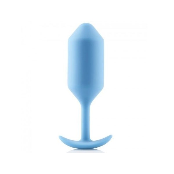 B-VIBE - SNUG PLUG ANAL 3 SKY BLUE B-VIBE - Vibradores anais