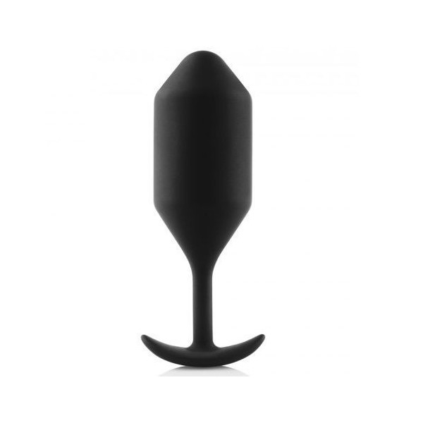 B-VIBE - SNUG ANAL PLUG 4 PRETO B-VIBE - Vibradores anais